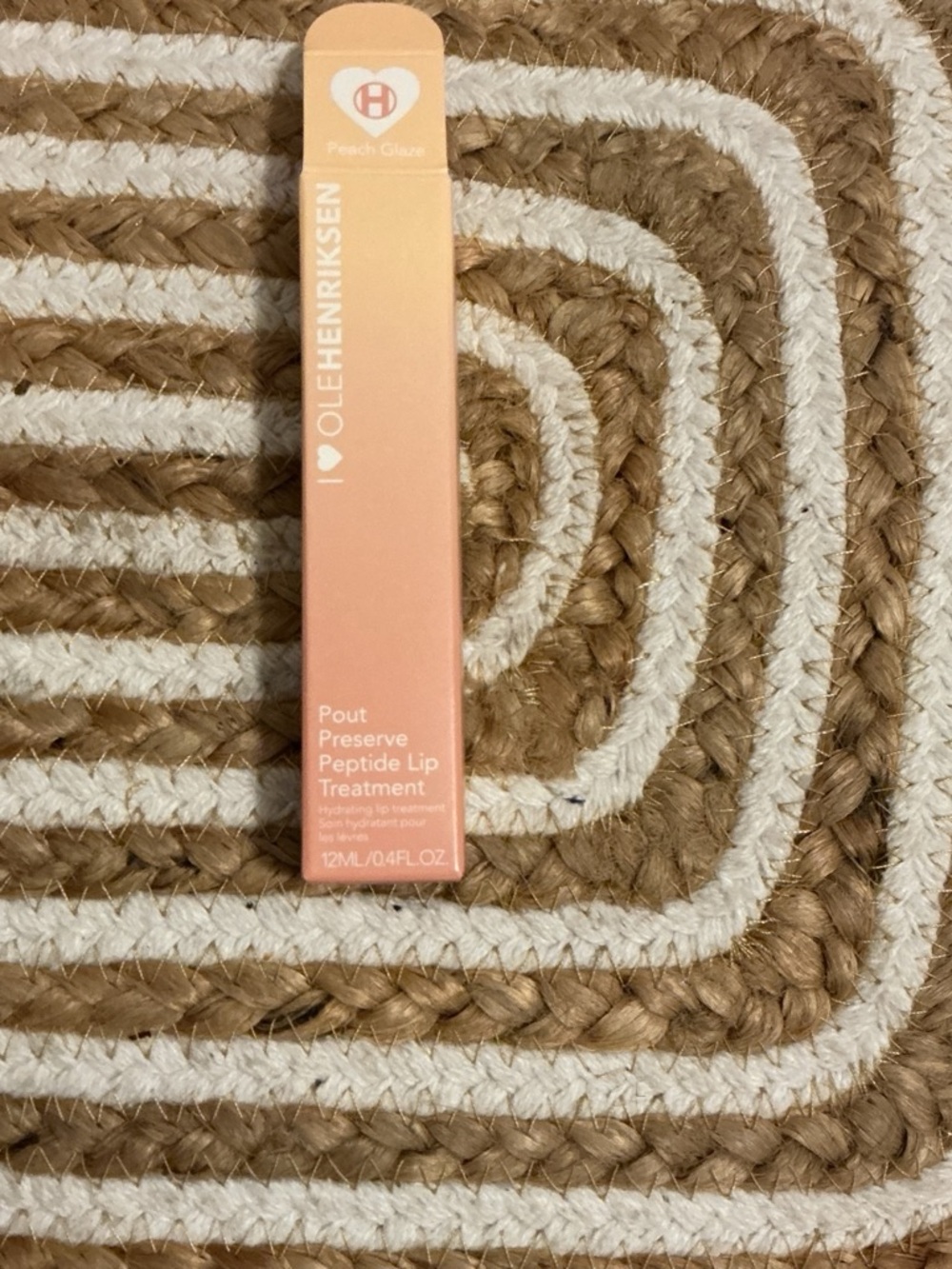 Ole Henriksen Peach Glaze Pout Preserve Peptide Lip Treatment - Peach